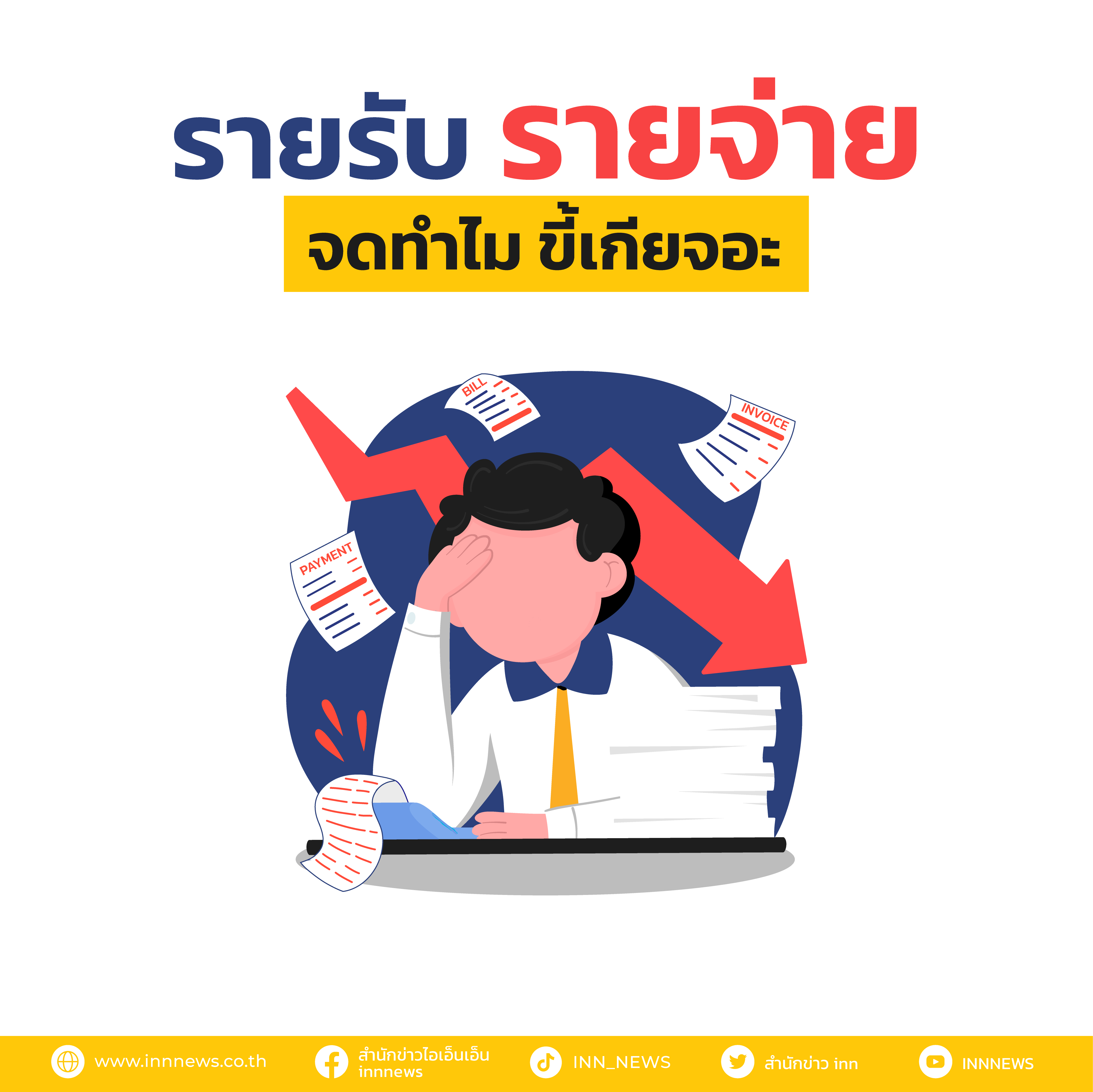 รายรับรายจ่ายสิ่งสำคัญสำหรับ การเงิน 