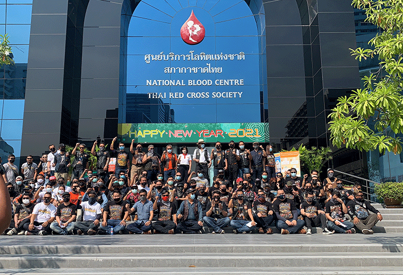 แก๊งฮาเลย์150ร่วมบริจาคโลหิต0203