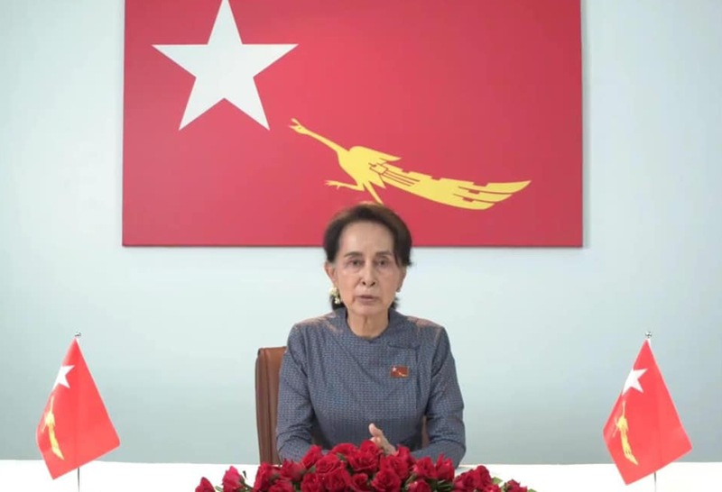 NLD เรียกร้องกองทัพปล่อยตัว"อองซาน ซูจี"