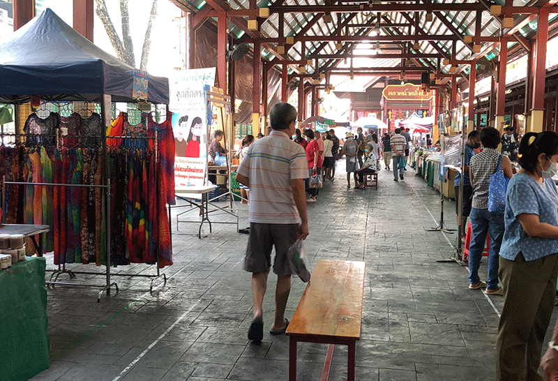 ตลาดน้ำตลิ่งชัน ช่วงหยุดยาว