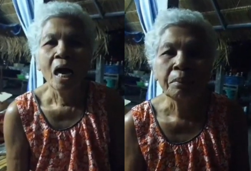 ยาย75ปีฉุนขาดอัดคลิปด่าตำรวจ