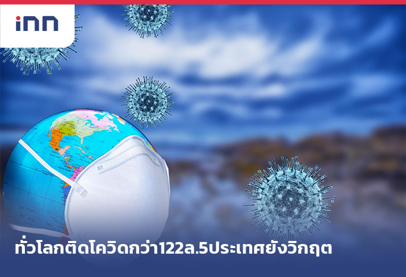 ข่าวต้นชั่วโมง 09.00 น. ทั่วโลกติดโควิดกว่า122ล.5ประเทศยังวิกฤต