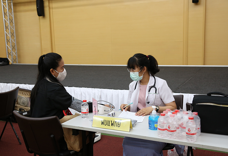 พม. จัดโครงการ "พม. ร่วมใจบริจาคโลหิต 1 คนให้ หลายคนรับ" ภายใต้กิจกรรมจิตอาสา 1 กระทรวง 1 การให้