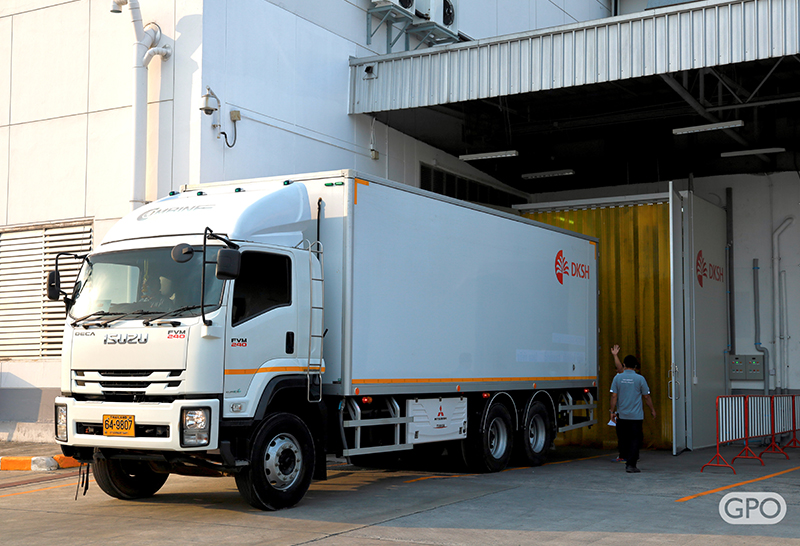 องค์การเภสัชกรรม(จีพีโอ) รับวัคซีนโควิด-19 เตรียมส่งมอบให้กรมควบคุมโรคกระจายฉีดให้กับกลุ่มเสี่ยง 