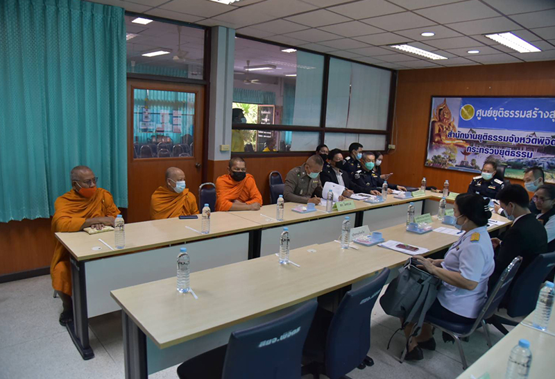 รักษาการเจ้าอาวาสวัดหิรัญญาราม (วัดบางคลาน) ชี้แจงข้อมูลกับ DSI
