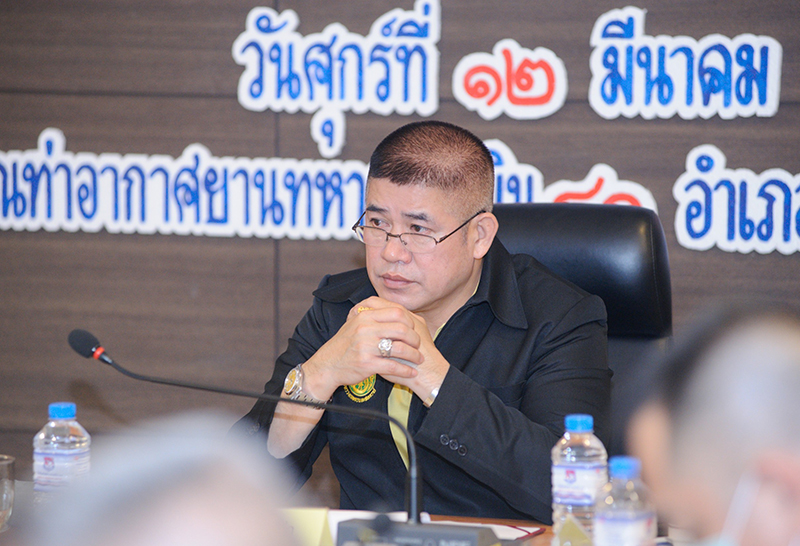 "ธรรมนัส"ลุยเชียงใหม่ดูความร่วมมือระหว่าง กรมฝนหลวง กับกองทัพอากาศ