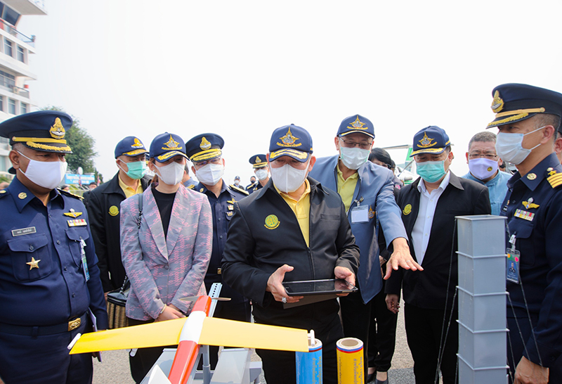 ความร่วมมือระหว่าง กรมฝนหลวง กับกองทัพอากาศ