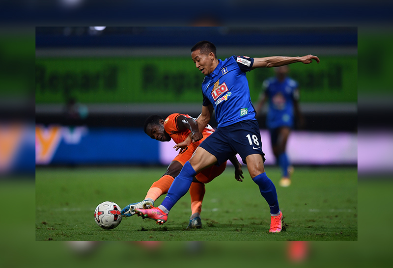 บีจี ปทุม ยูไนเต็ด เฉือนชนะ นครราชสีมา มาสด้า เอฟซี 1-0