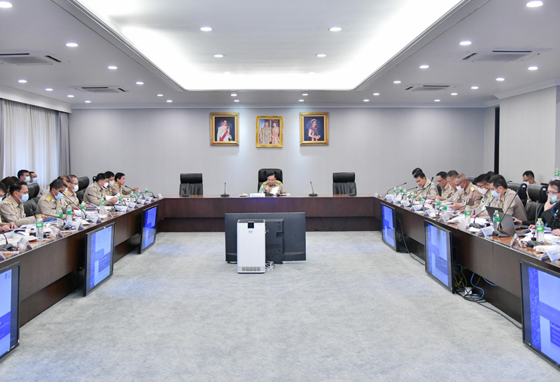 "ประวิตร"ประชุมบริหารจัดการน้ำกำชับแก้แล้ง