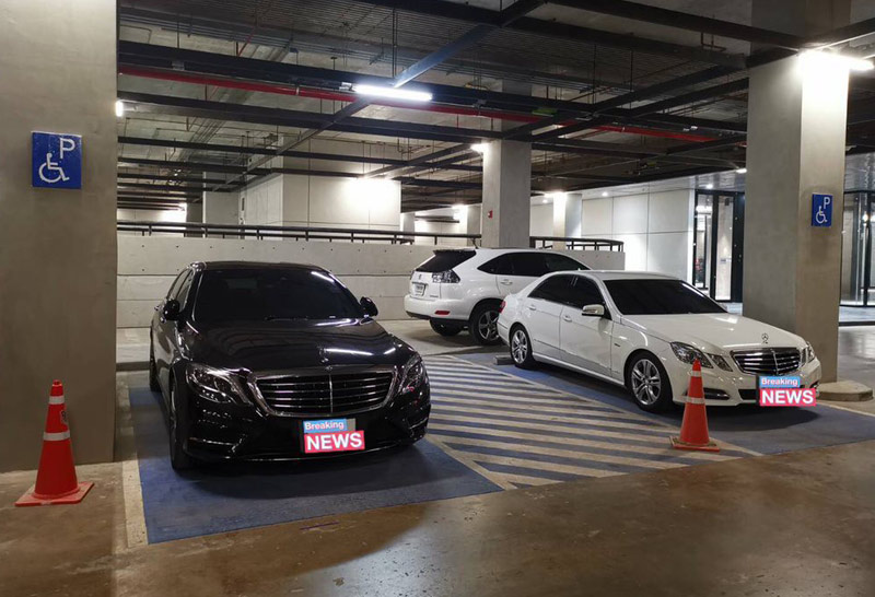 โซเชียลเดือด!แชร์ภาพ เบนซ์ ส.ว.จอดที่คนพิการในสภา