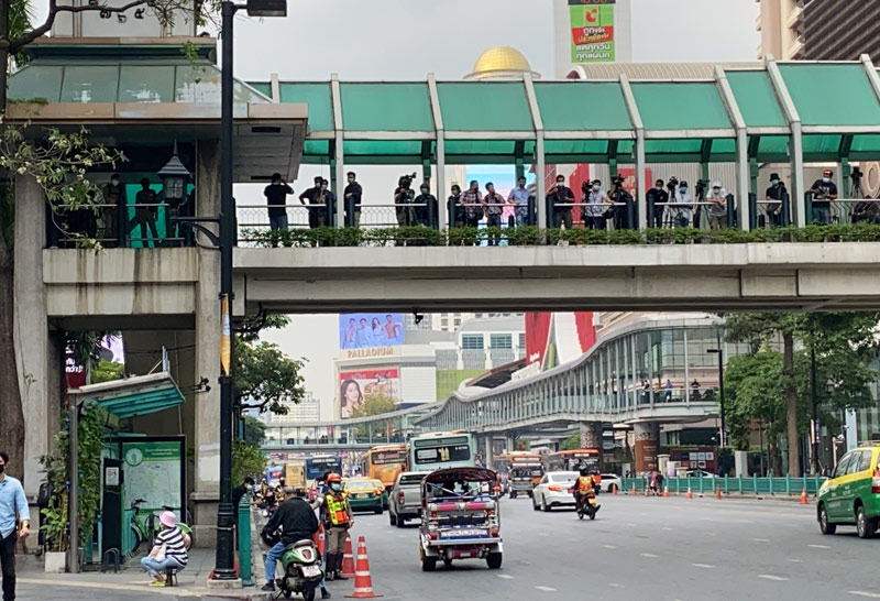 ม็อบ แยกราชประสงค์-24-3-64 -2