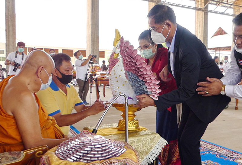 พระธรรมรัตนาภรณ์ เจ้าคณะจังหวัดปทุมธานี เจ้าอาวาสวัดเขียนเขต พระอารามหลวง