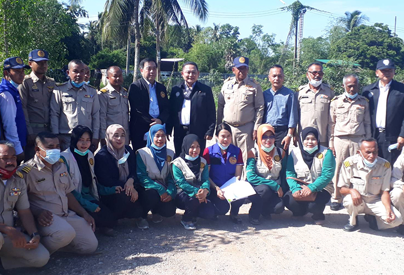 พล.อ.กู้เกียรติ และคณะ ได้ลงพื้นที่ติดตามการทำงาน ของศูนย์อำนวยการบริหารจังหวัดชายแดนภาคใต้