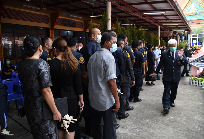 พระราชทานเพลิงศพ3กู้ภัยไฟไหม้ตึกถล่มอย่างสมเกียรติ-คนร่วมอาลัย