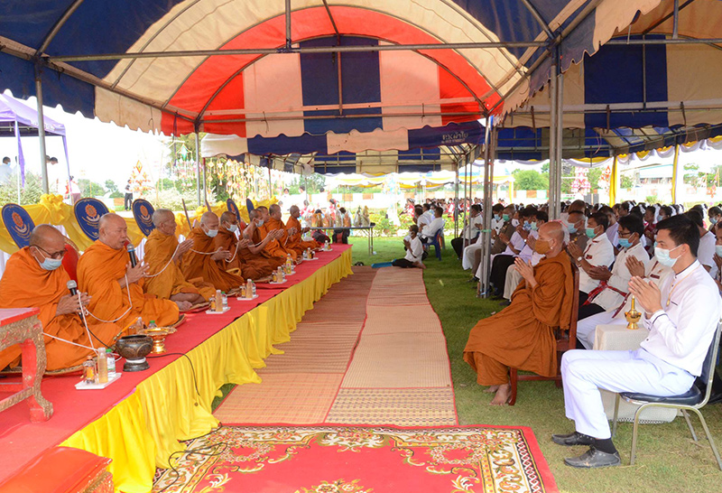 ลานฆ้องชัยมหามงคล หน้าที่ว่าการอำเภอฆ้องชัย จ.กาฬสินธุ์