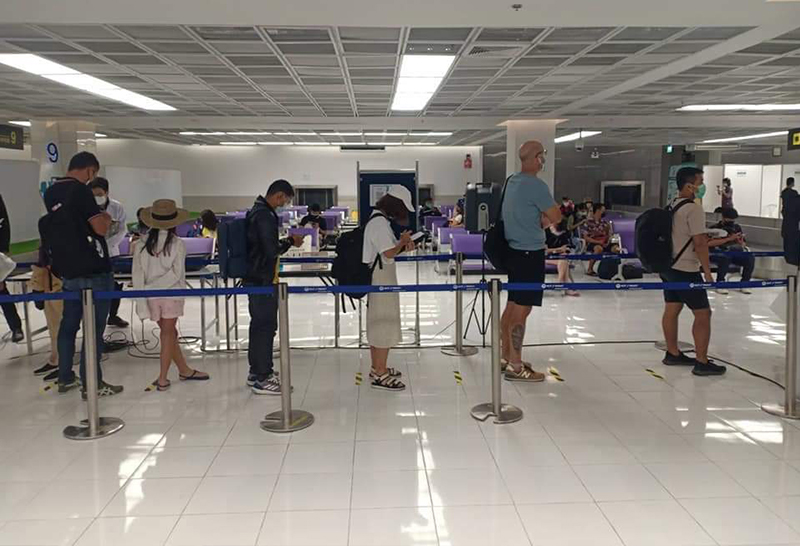 สนามบินภูเก็ต ใช้ มาตรการตรวจคัดกรอง