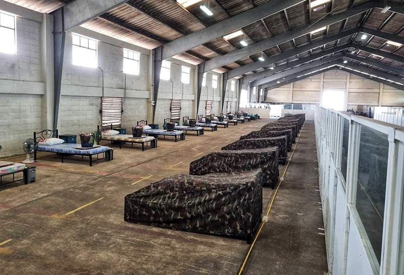 เตรียม โรงพยาบาลสนาม เพื่อรองรับการแพร่ระบาด COVID-19