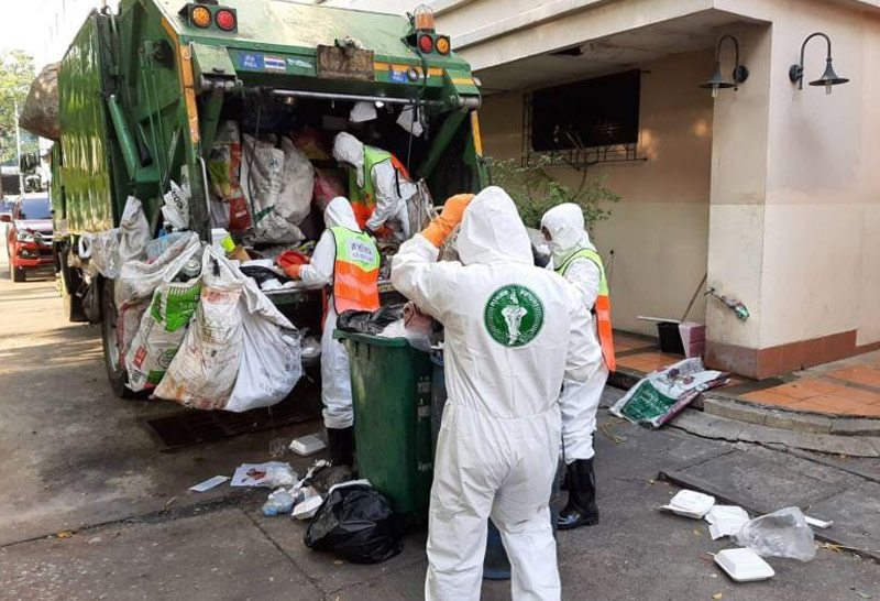 กทม.จัดจุดทิ้งหน้ากากอนามัย 1,000 จุด