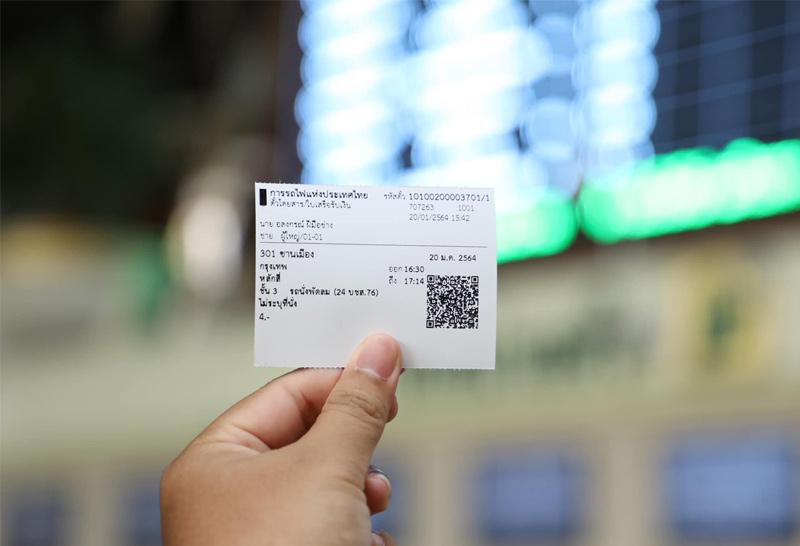 รฟท.เปิดจองตั๋วรถพิเศษเดินทางสงกรานต์ 