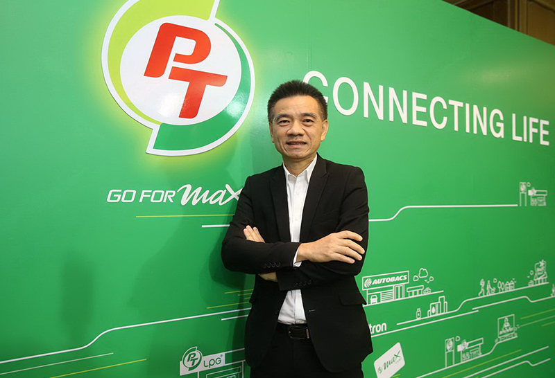 นายพิทักษ์ รัชกิจประการ ประธานเจ้าหน้าที่บริหารและกรรมการผู้จัดการใหญ่ บริษัท พีทีจี เอ็นเนอยี จำกัด (มหาชน) หรือ PTG