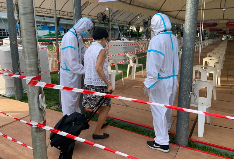 "สุชาติ"ปลื้มตรวจโควิดผู้ประกันตนวันแรกฉลุย