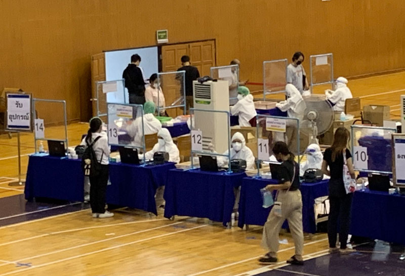 "สุชาติ"ปลื้มตรวจโควิดผู้ประกันตนวันแรกฉลุย