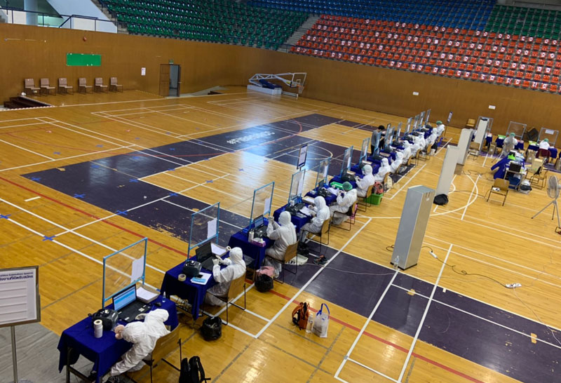 "สุชาติ"ปลื้มตรวจโควิดผู้ประกันตนวันแรกฉลุย