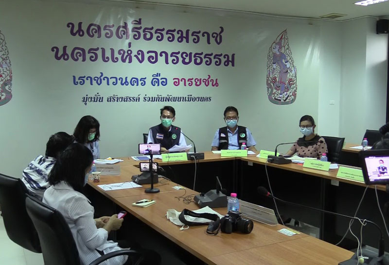 ปูพรมค้นหาเชื้อโควิด3หมู่บ้านนครศรีฯ