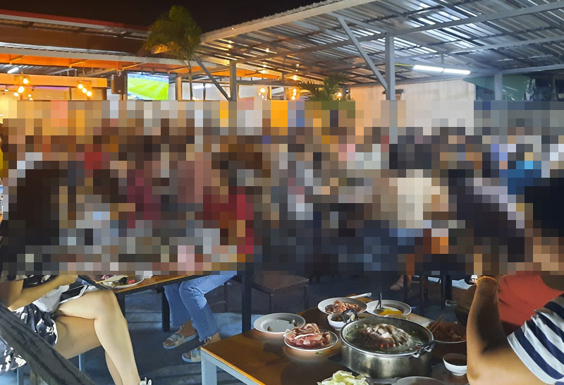 โคราชเร่งตามคลัสเตอร์ร้านหมูกระทะน้ำหวาน