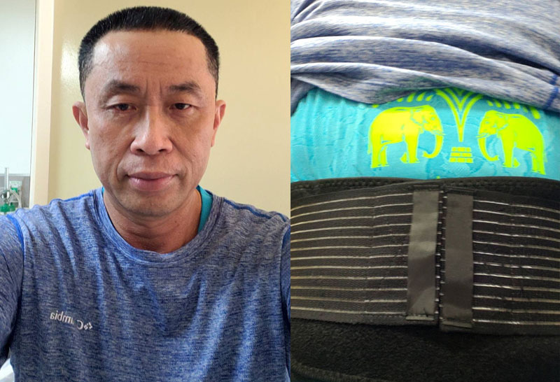 "ศักดิ์สยาม" แจงพบหมอบ่อยกระดูกสันหลังทับเส้น