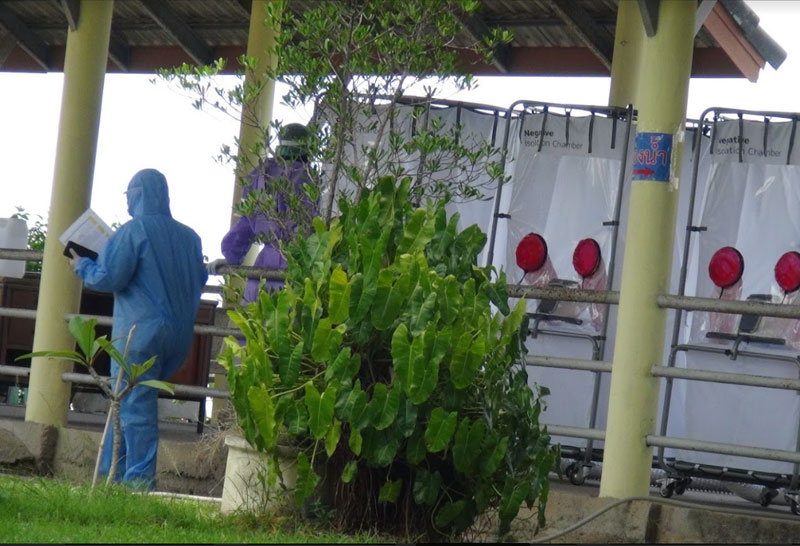 สตูล จนท.นำ26คนเสี่ยงสูงตรวจหาเชื้อโควิด-2