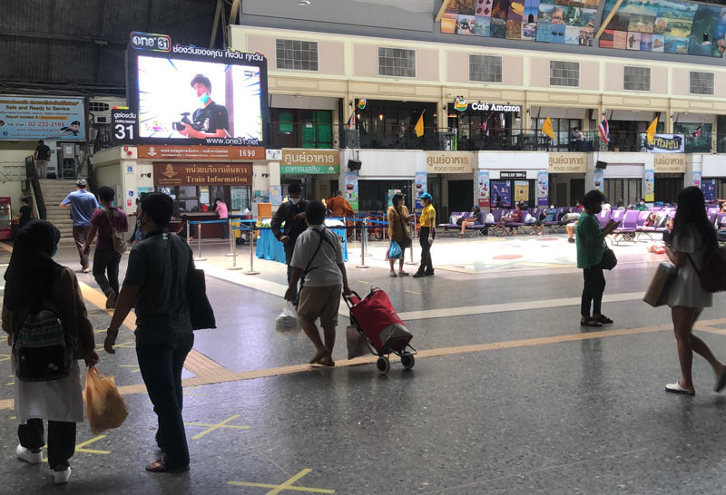 คนกลับเข้ากรุงต่อเนื่องหลังยุดยาวสงกรานต์