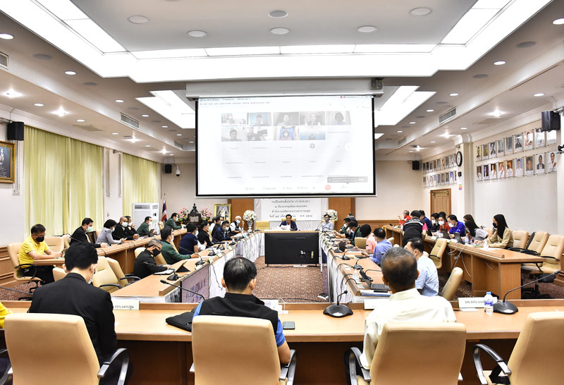 อนุทิน หารือ สนามกีฬาหัวหมาก 25-4-64 2