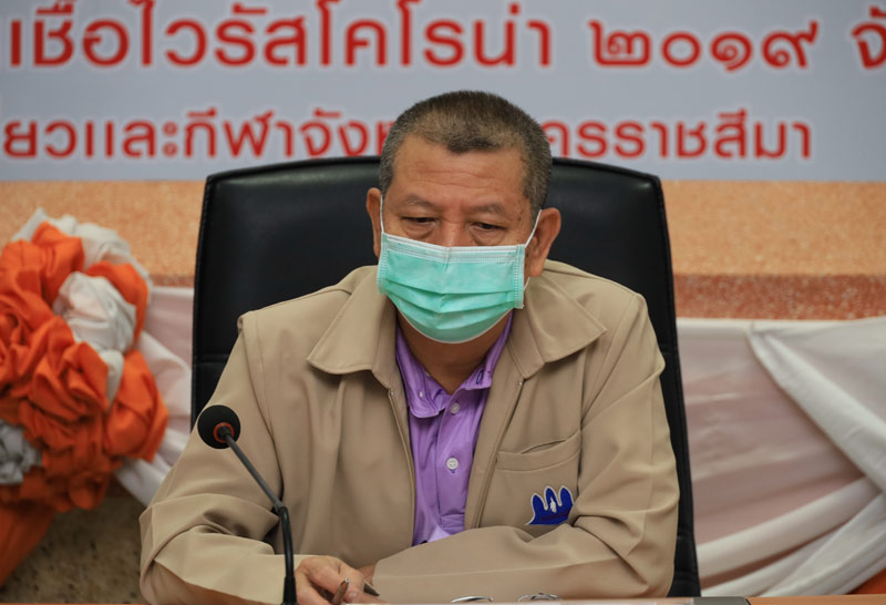 โคราชป่วยโควิด-19พุ่งไม่หยุดพบอีก42