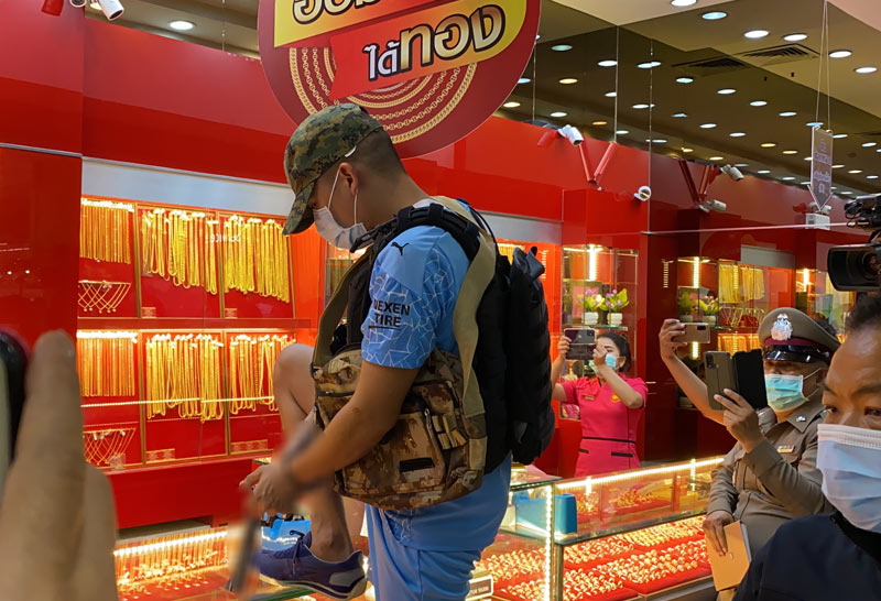 โจร ชิงทอง บิ๊กซีคลองแห 3