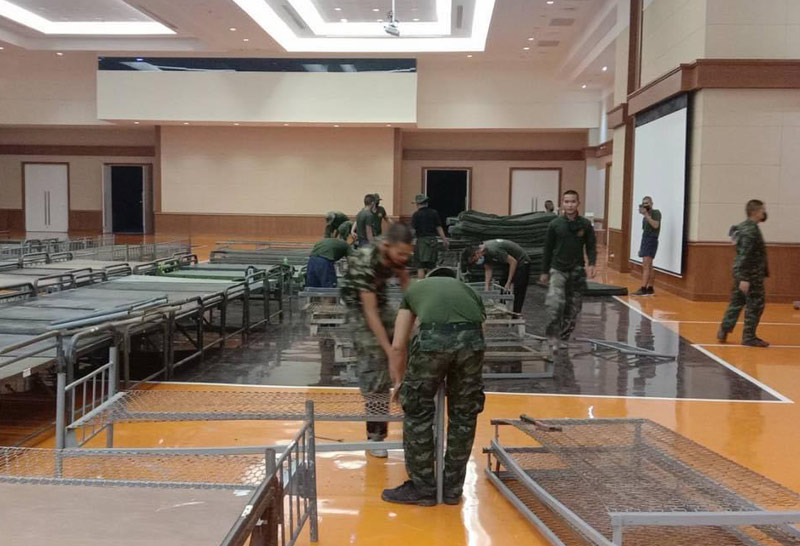 ผบ.ทบ.กำชับทุกหน่วยสนับสนุนสธ.คุมโควิด