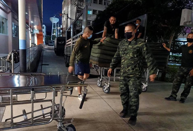 ผบ.ทบ.กำชับทุกหน่วยสนับสนุนสธ.คุมโควิด