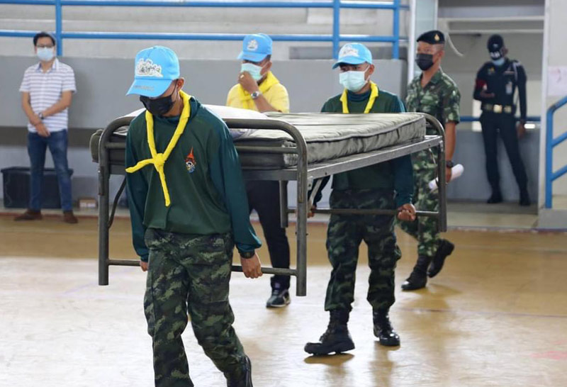 ผบ.ทบ.กำชับทุกหน่วยสนับสนุนสธ.คุมโควิด