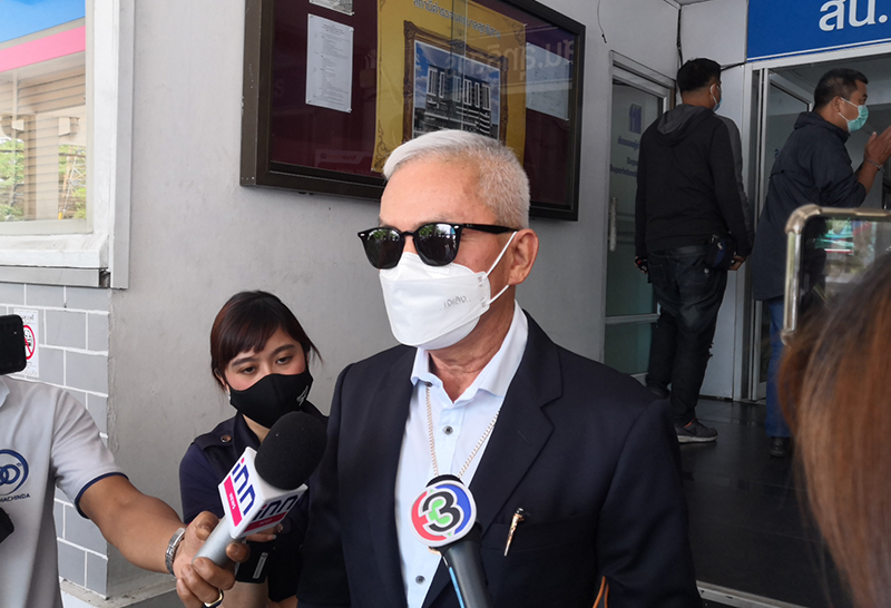 นายอำนวย กลิ่นอยู่ นายกสมาคมคนพิการผู้ค้าสลากประเทศไทย