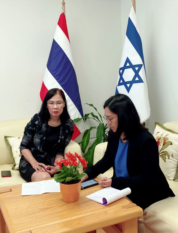 ปธน.อิสราเอลแสดงความเสียใจกับครอบครัวแรงงานไทย