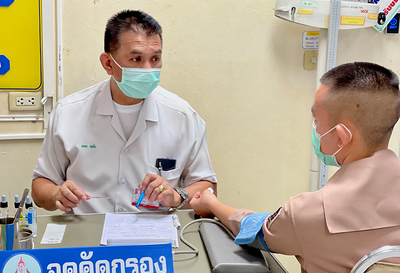 กองเรือยุทธการ บริจาคโลหิตช่วยวิกฤตชาติ