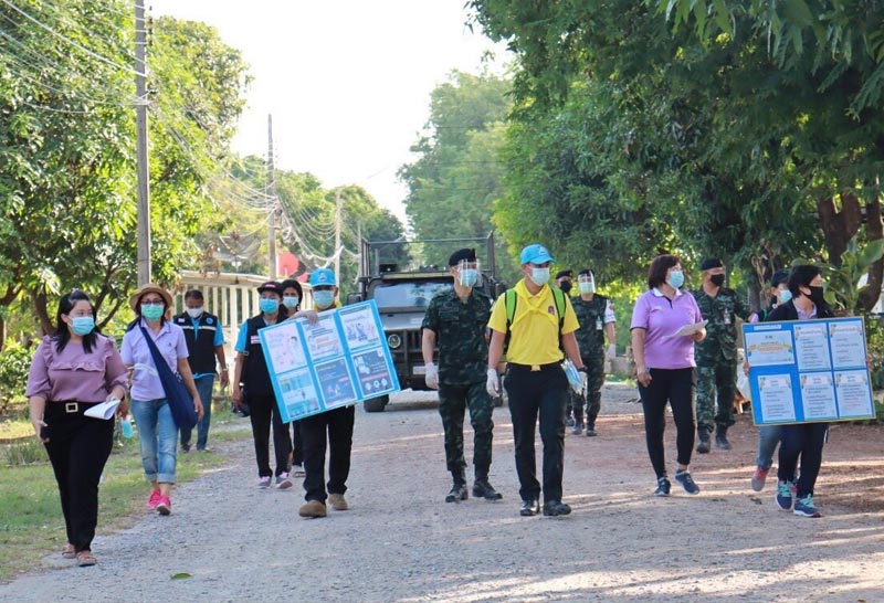 ผบ.ทบ.ส่งหน่วยทหารรณรงค์ชวนปชช.ฉีดวัคซีนโควิด