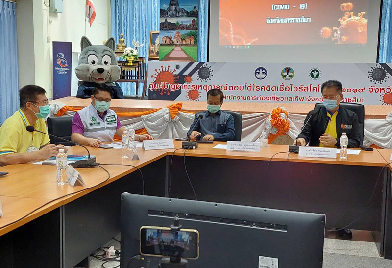 โคราชจ่อประกาศเคอร์ฟิวหลังป่วยโควิดเพิ่ม34ราย