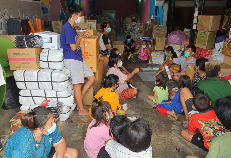 ปันน้ำใจ ขอคนไทยช่วยคลองเตย