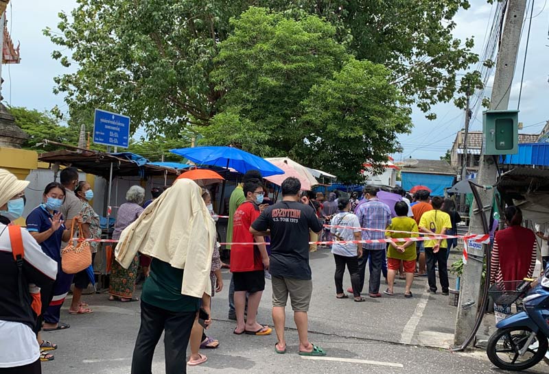 สงขลาพบป่วยโควิดอีก28-ตรวจเชิงรุกตลาดหาดใหญ่
