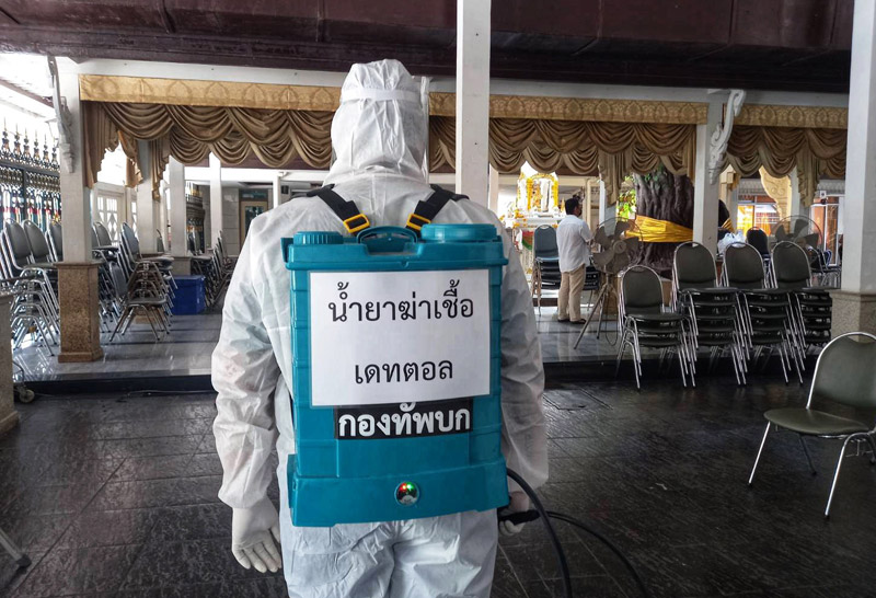 ทบ. สนับสนุนรัฐบาลดูแลพื้นที่แพร่ระบาดโควิด