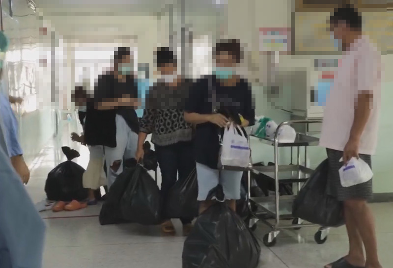 รพ.สีคิ้วส่งรักษาผู้ป่วยโควิดรักษาหายกลับบ้าน