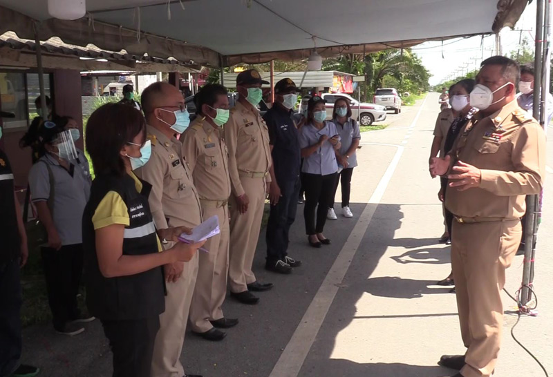 ผู้ว่าฯนครศรีฯสั่งเร่งสแกนโควิดหมู่บ้านบางบูชา
