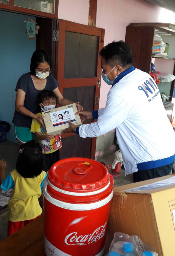 "พิพัฒน์ชัย"ทำกล่องแบ่งกัน ปันสุขให้ชาวบางขุนเทียน