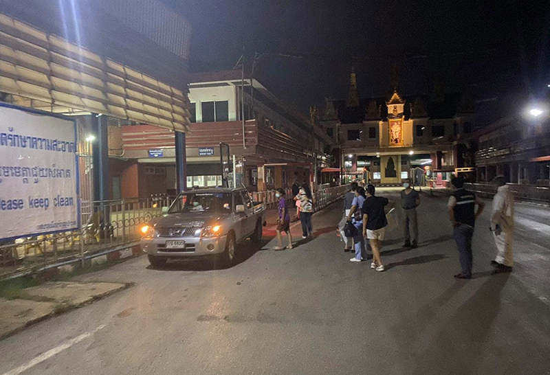 ภารกิจรับคนไทยกลับบ้าน ที่ด่านคลองลึก คุมเข้มโควิด-19